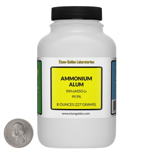 Ammonium Alum - 8 Ounces in 1 Bottle