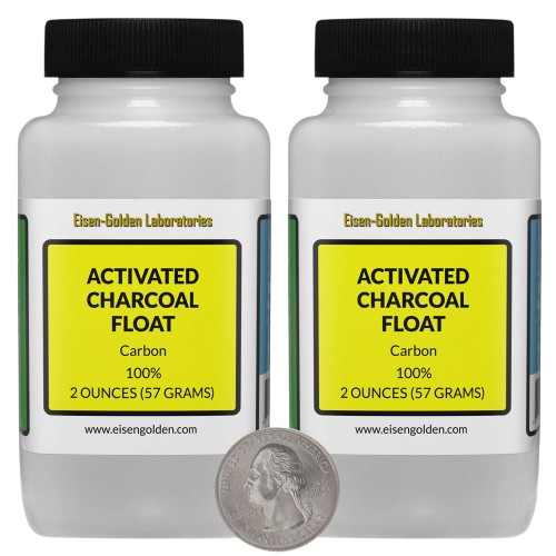 Activated Charcoal Float - 4 Ounces in 2 Bottles