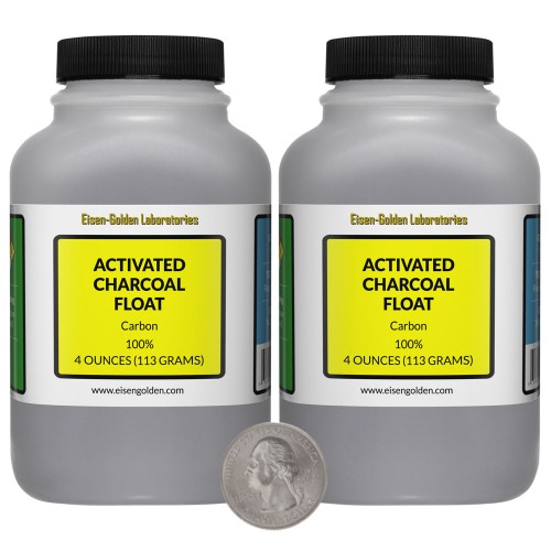 Activated Charcoal Float - 8 Ounces in 2 Bottles