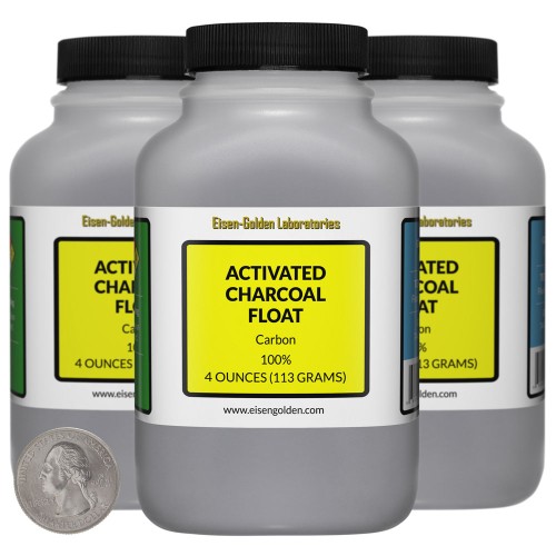 Activated Charcoal Float - 12 Ounces in 3 Bottles