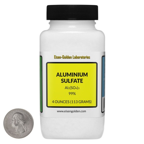 Aluminium Sulfate - 4 Ounces in 1 Bottle