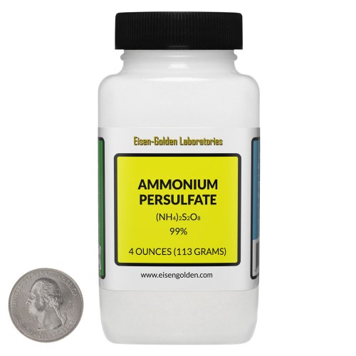 Ammonium Persulfate - 4 Ounces in 1 Bottle