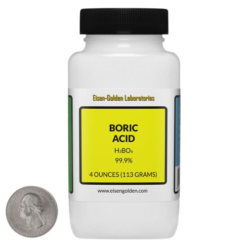 Boric Acid - 4 Ounces in 1 Bottle