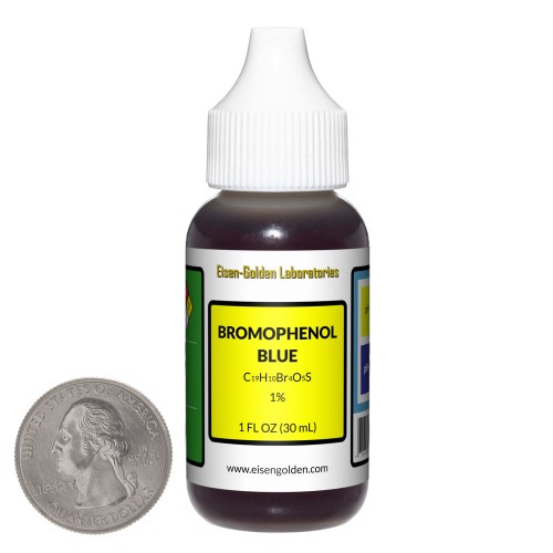 Bromophenol Blue 0.1% - 1 Fluid Ounce in 1 Bottle