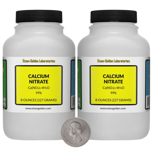 Calcium Nitrate - 1 Pound in 2 Bottles