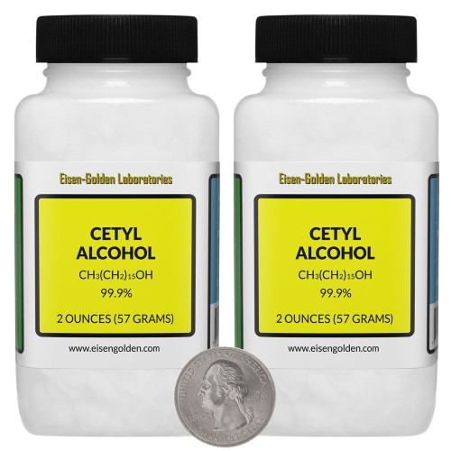 Cetyl Alcohol - 4 Ounces in 2 Bottles