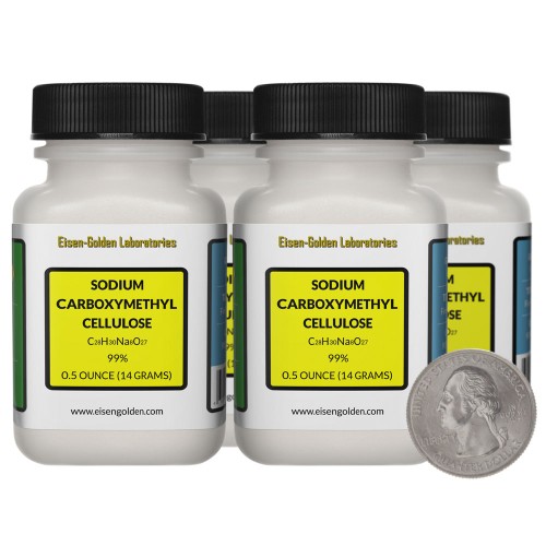 Sodium Carboxymethyl Cellulose - 2 Ounces in 4 Bottles