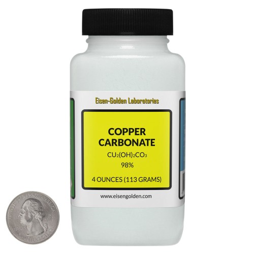 Copper Carbonate - 4 Ounces in 1 Bottle