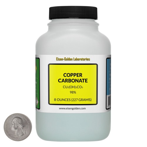 Copper Carbonate - 8 Ounces in 1 Bottle