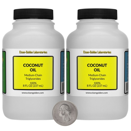 Coconut Oil - 16 Fluid Ounces in 2 Bottles