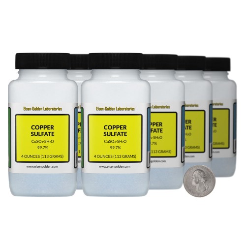 Copper Sulfate - 2 Pounds in 8 Bottles