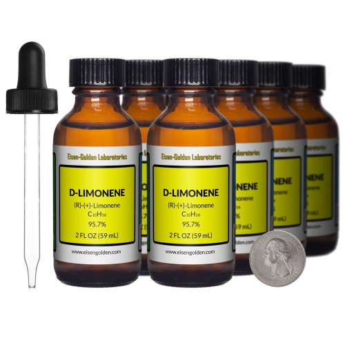 D-Limonene - 16 Fluid Ounces in 8 Bottles