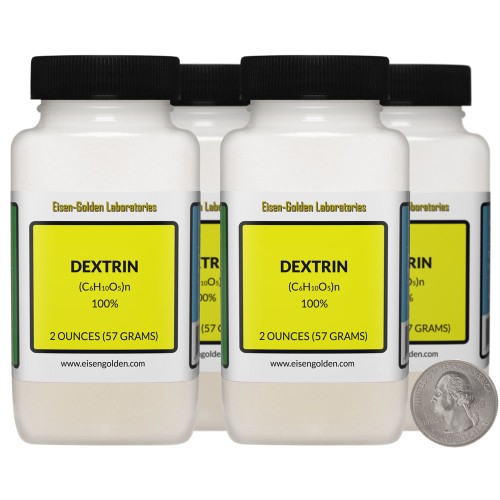 Dextrin - 8 Ounces in 4 Bottles