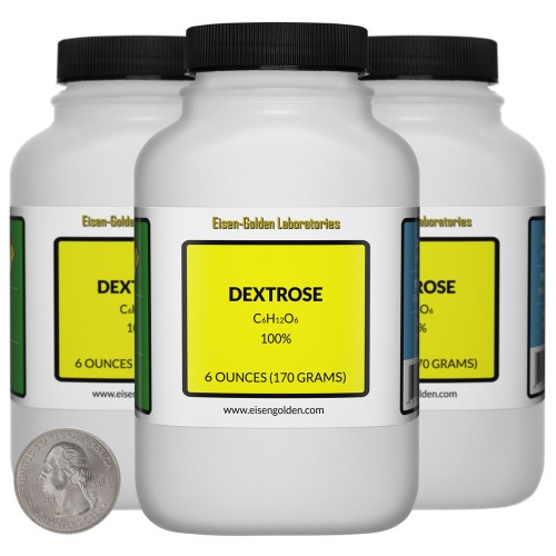 Dextrose - 1.1 Pounds in 3 Bottles
