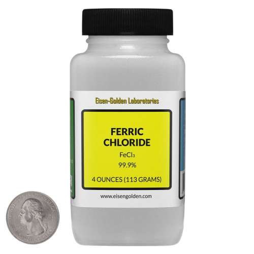 Ferric Chloride - 4 Ounces in 1 Bottle