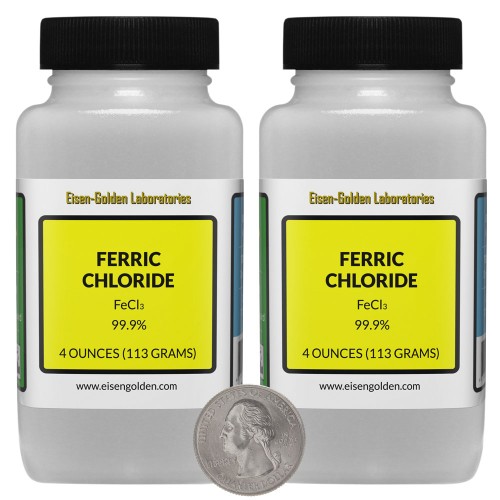 Ferric Chloride - 8 Ounces in 2 Bottles