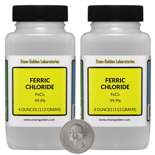 Ferric Chloride - 8 Ounces in 2 Bottles