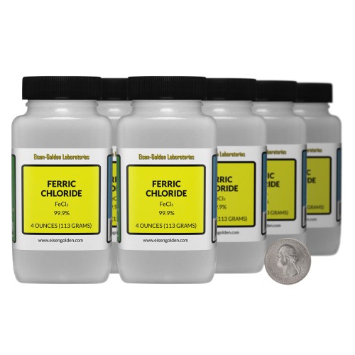 Ferric Chloride - 2 Pounds in 8 Bottles