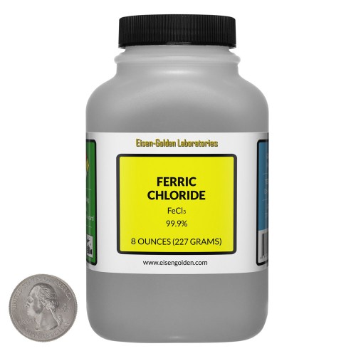 Ferric Chloride - 8 Ounces in 1 Bottle