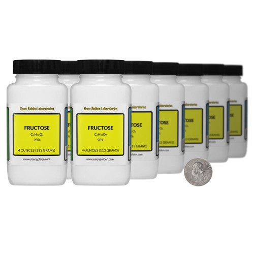 Fructose - 3 Pounds in 12 Bottles