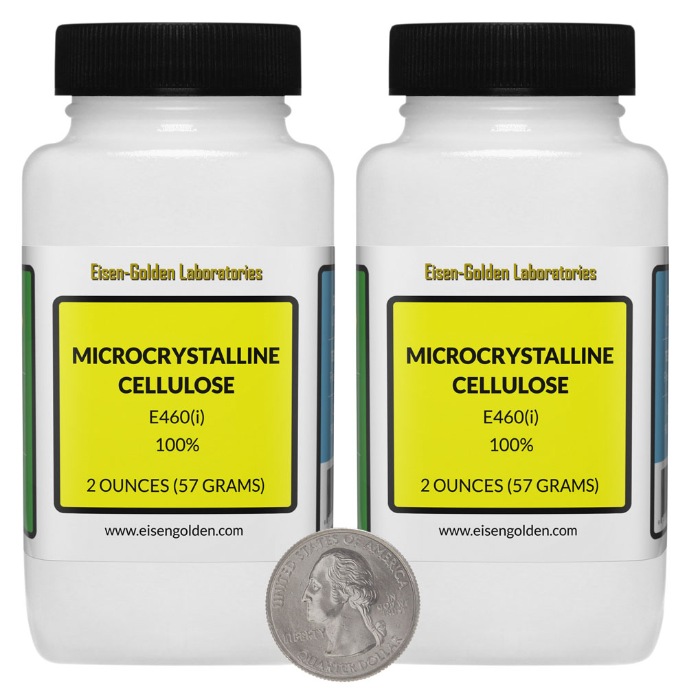 Microcrystalline Cellulose - 4 Ounces in 2 Bottles Microcrystalline Cellulose - 4 Ounces in 2 Bottles