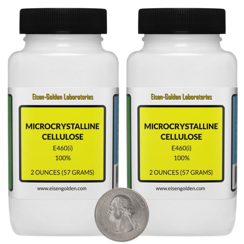 Microcrystalline Cellulose - 4 Ounces in 2 Bottles