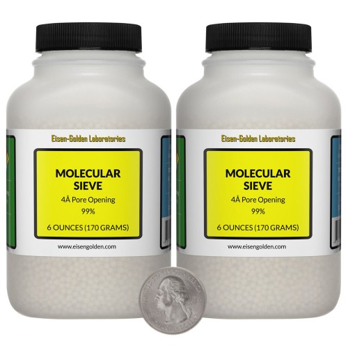 Molecular Sieve - 12 Ounces in 2 Bottles