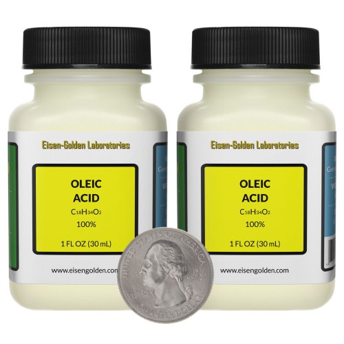 Oleic Acid - 2 Fluid Ounces in 2 Bottles