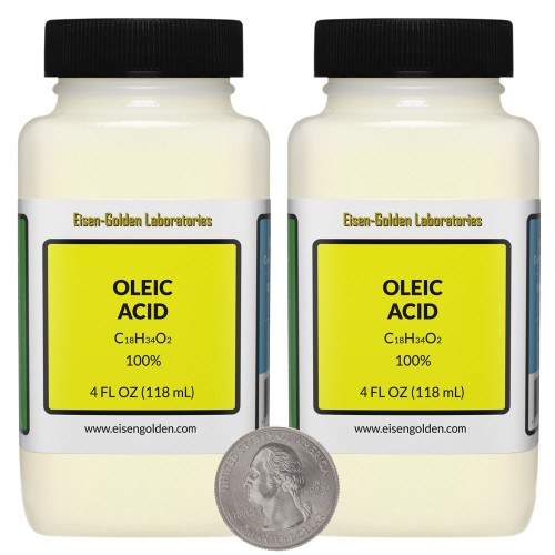 Oleic Acid - 8 Fluid Ounces in 2 Bottles