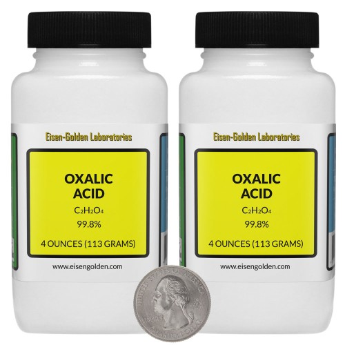 Oxalic Acid  - 8 Ounces in 2 Bottles