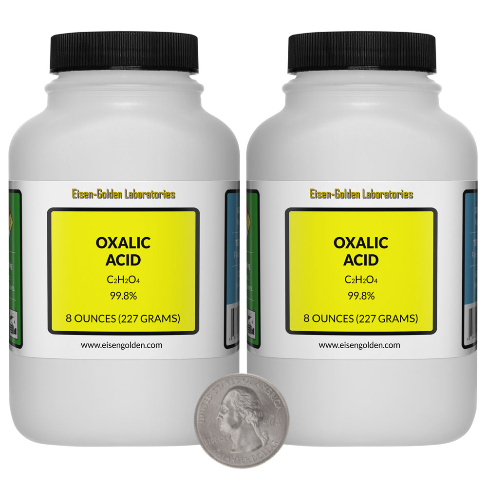 Oxalic Acid - 1 Pound in 2 Bottles Oxalic Acid - 1 Pound in 2 Bottles