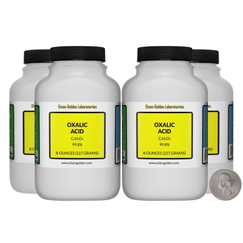 Oxalic Acid  - 2 Pounds in 4 Bottles