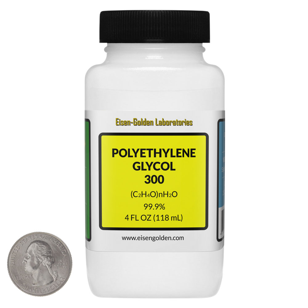 Polyethylene Glycol 300 - 4 Fluid Ounces in 1 Bottle Polyethylene Glycol 300 - 4 Fluid Ounces in 1 Bottle