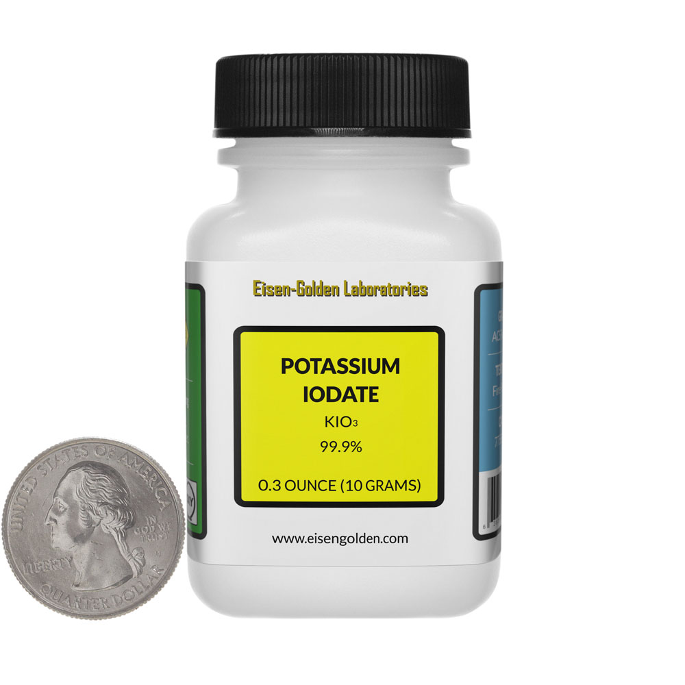 Potassium Iodate - 0.3 Ounces in 1 Bottle Potassium Iodate - 0.3 Ounces in 1 Bottle
