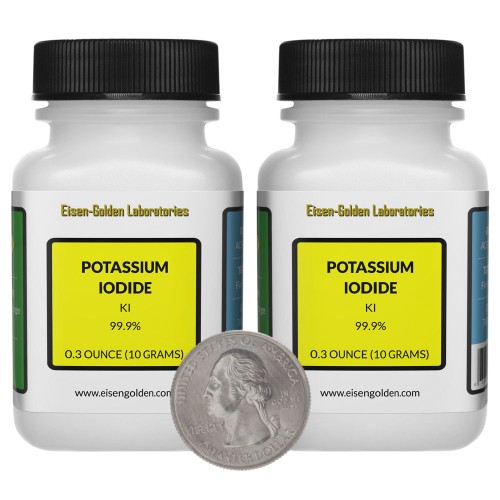 Potassium Iodide - 0.7 Ounces in 2 Bottles