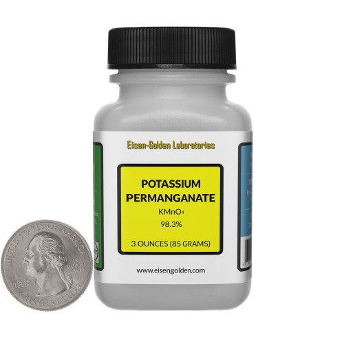 Potassium Permanganate - 3 Ounces in 1 Bottle