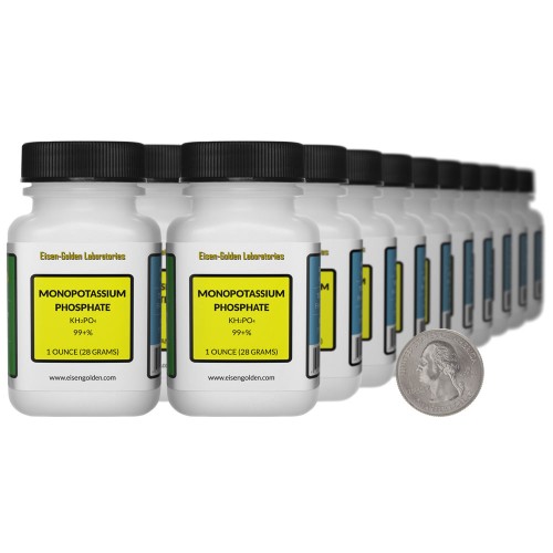 Monopotassium Phosphate - 1.3 Pounds in 20 Bottles