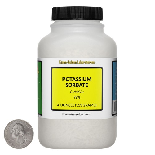 Potassium Sorbate - 4 Ounces in 1 Bottle
