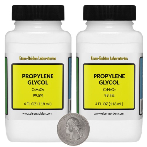 Propylene Glycol - 8 Fluid Ounces in 2 Bottles