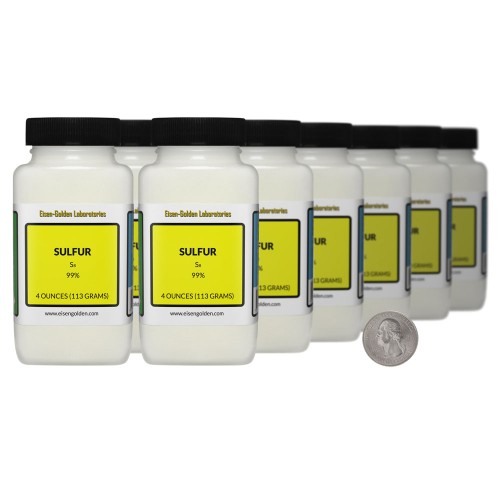 Sulfur - 3 Pounds in 12 Bottles