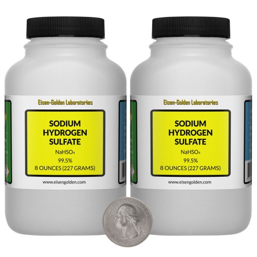 Sodium Hydrogen Sulfate - 1 Pound in 2 Bottles