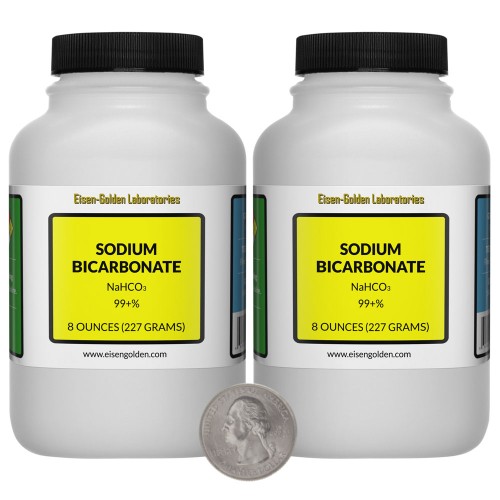 Sodium Bicarbonate - 1 Pound in 2 Bottles