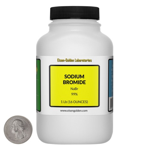 Sodium Bromide - 1 Pound in 1 Bottle