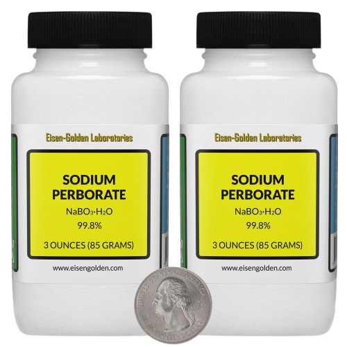 Sodium Perborate - 6 Ounces in 2 Bottles