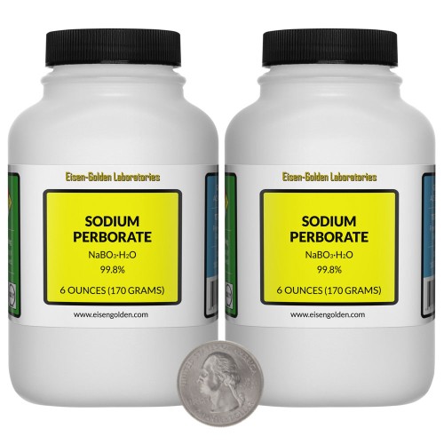 Sodium Perborate - 12 Ounces in 2 Bottles