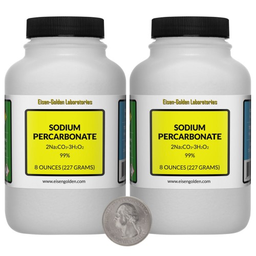 Sodium Percarbonate - 1 Pound in 2 Bottles