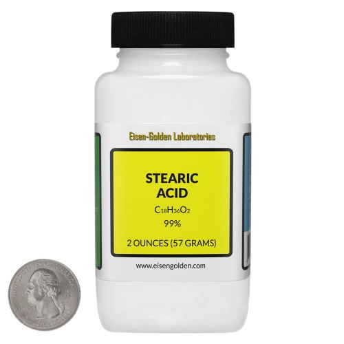 Stearic Acid - 2 Ounces in 1 Bottle