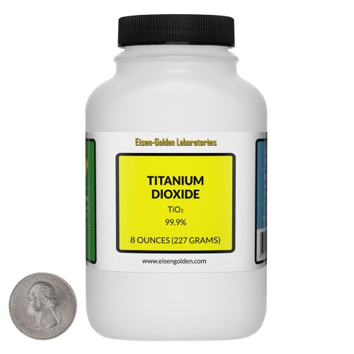 Titanium Dioxide - 8 Ounces in 1 Bottle