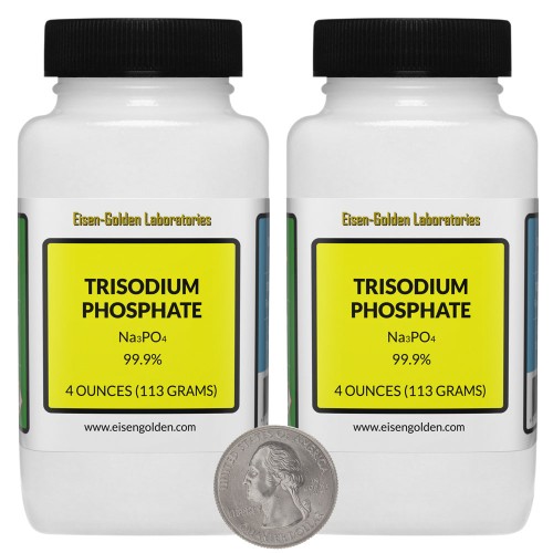 Trisodium Phosphate - 8 Ounces in 2 Bottles