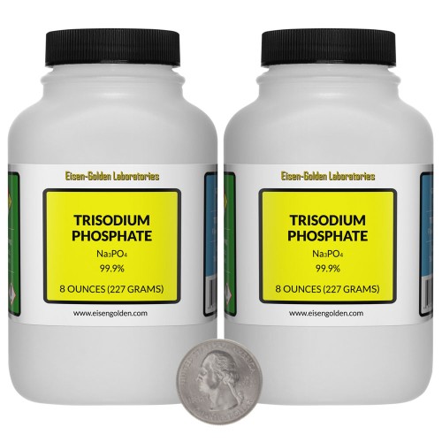 Trisodium Phosphate - 1 Pound in 2 Bottles